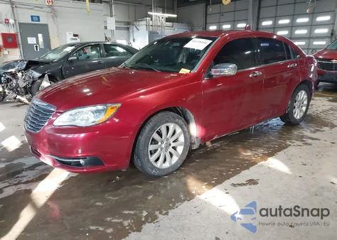 2014 Chry 200 Limited Limited из США, поврежденный, VIN 1C3CCBCG1EN151923